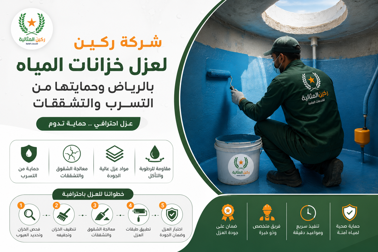 شركة عزل خزانات بالرياض