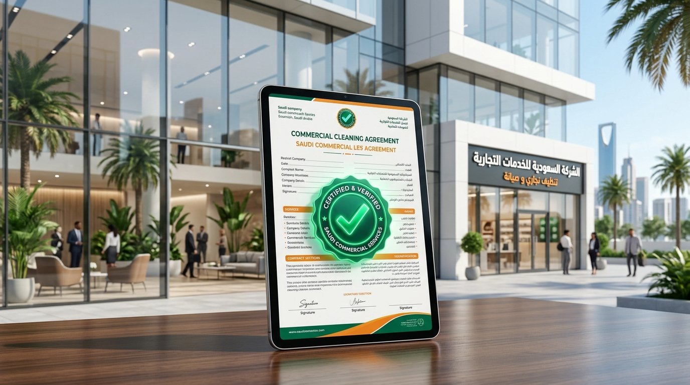 اشتراطات عقد النظافة الإلكتروني لمنصة بلدي بالرياض